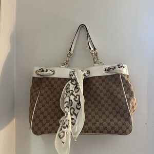 Gucci GG Monogram Canvas Positano Tote Bag